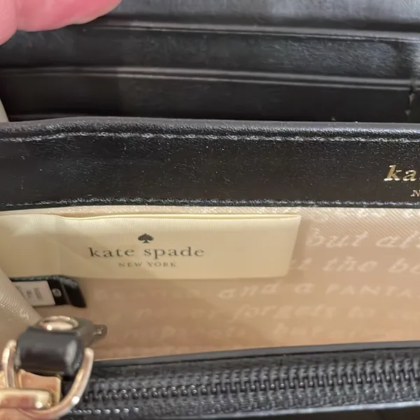 Kate Spade Plaid wallet - Image 9