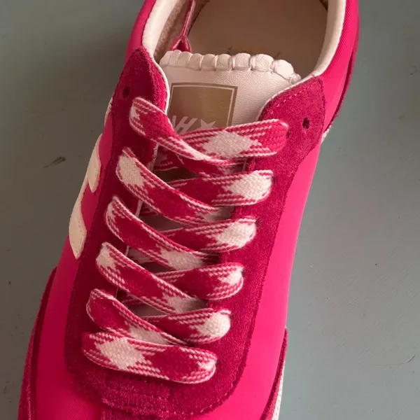New Vintage Havana Crisp Hot Pink Fashion Sneakers Low Top Size 6.5 NEW WITH BOX - Image 10