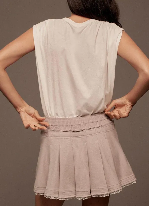 Anthropologie Daily Practice Sporty Twofer Mini Dress, Size M - Image 4