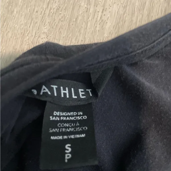Athleta Black Short Sleeve Tee - Image 2