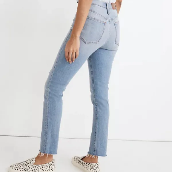 Madewell The Perfect Vintage Jeans | High Rise Straight Leg Denim - Image 2