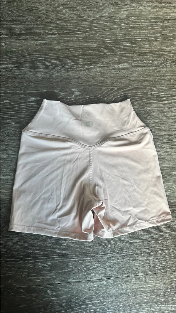 Crop shop boutique shorts Pink - Image 2