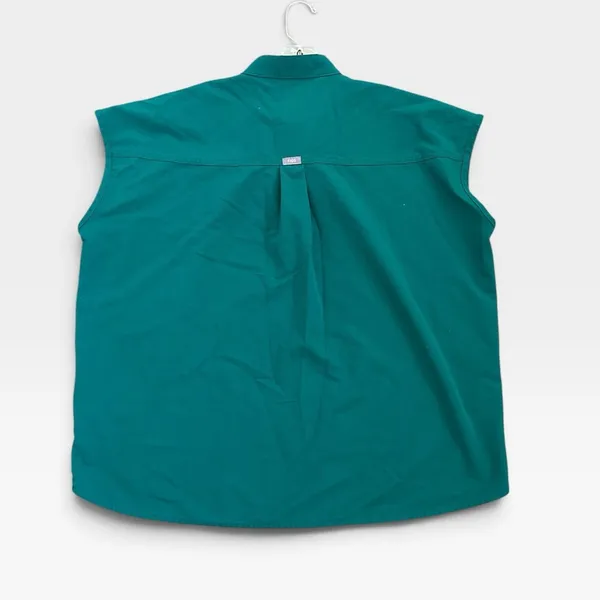 FIGS Women's Rafaela Oversized Scrub Top green size large - Image 4