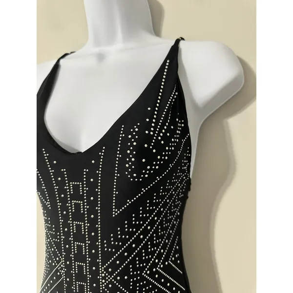BEACH‎ RIOT BRIDGET EMBELLISHED ONE PIECE SWIMSUIT - BLACK NWOT Size S - Image 7