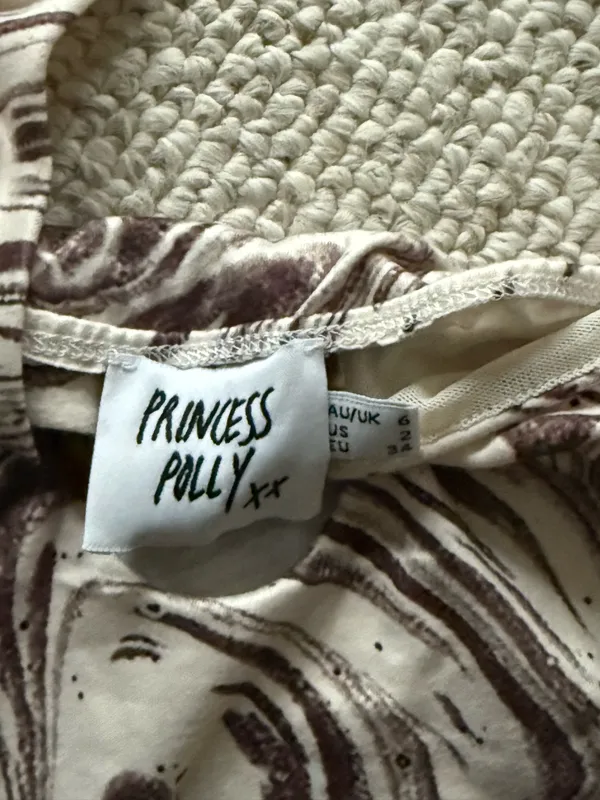 Princess Polly Cassandra Top Brown - Image 3