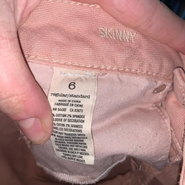 American Eagle blush barbiecore pink 6 skinny normcore jeans - Image 2