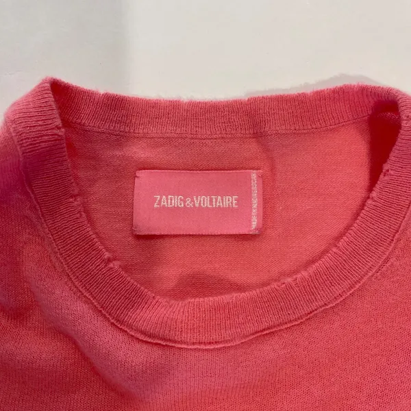 ZADIG‎ & VOLTAIRE Women's Source Cashmere Sweater - Size S. - Image 4