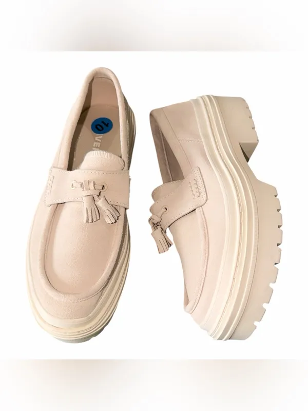 NEW Converse Chuck Taylor All Star Lugged Heel Loafer Suede A15553C Slip On 10 - Image 8
