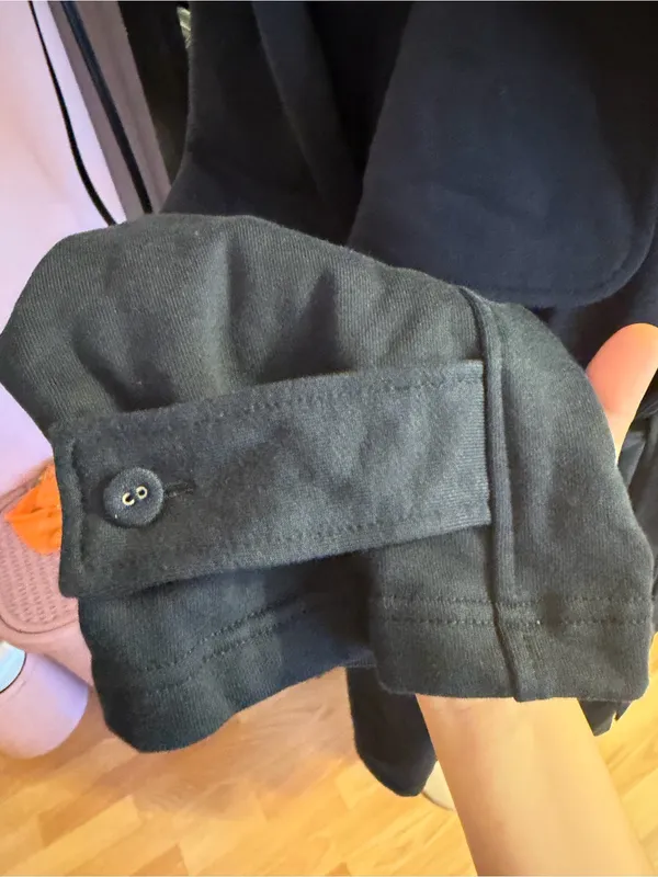 SKIMS boyfriend fleece Trench Coat - Image 3