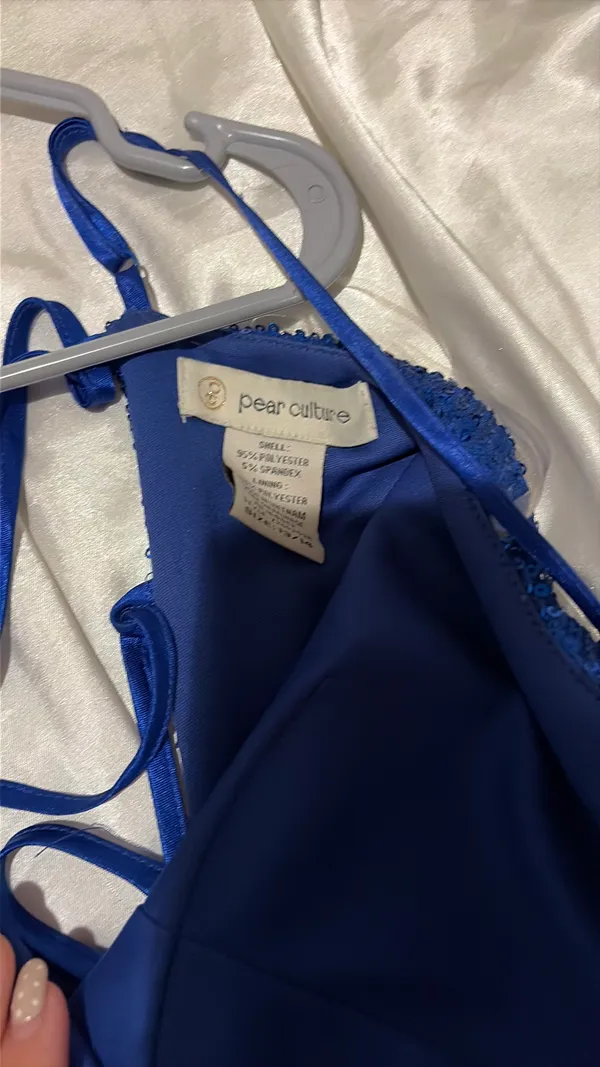 Blue Dillard's Homecoming Dress - Image 4