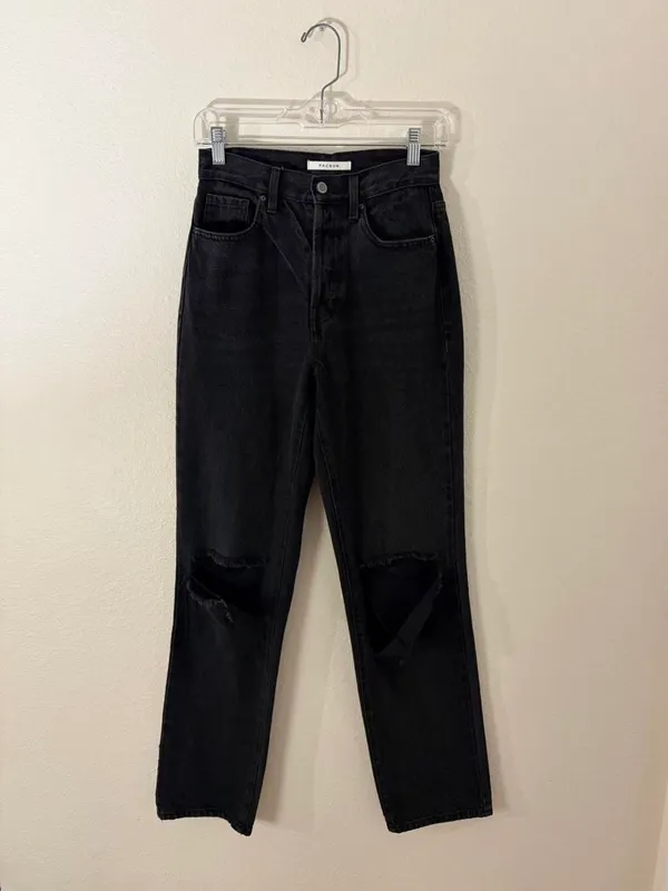 PacSun eco black distressed dad jeans - Image 2