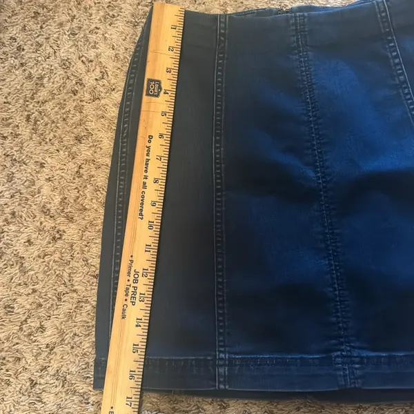 Free People Modern Femme Denim Stretch‎ Skirt, size 8 - Image 7