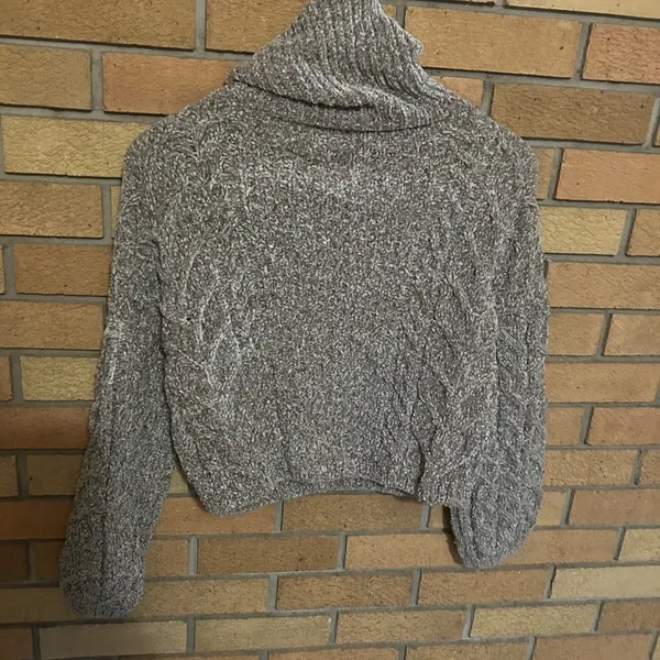 NWT Blank NYC Braided Chenille Able Turtleneck Sweater in Tonight Only Size XS - Image 7