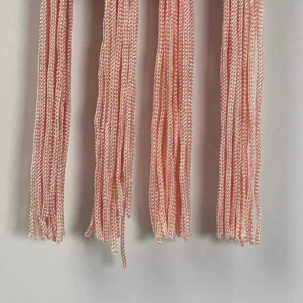 Gypsy South Pink Tassel Statement Drop Earrings Gold Tone Boho Fringe‎ New - Image 5