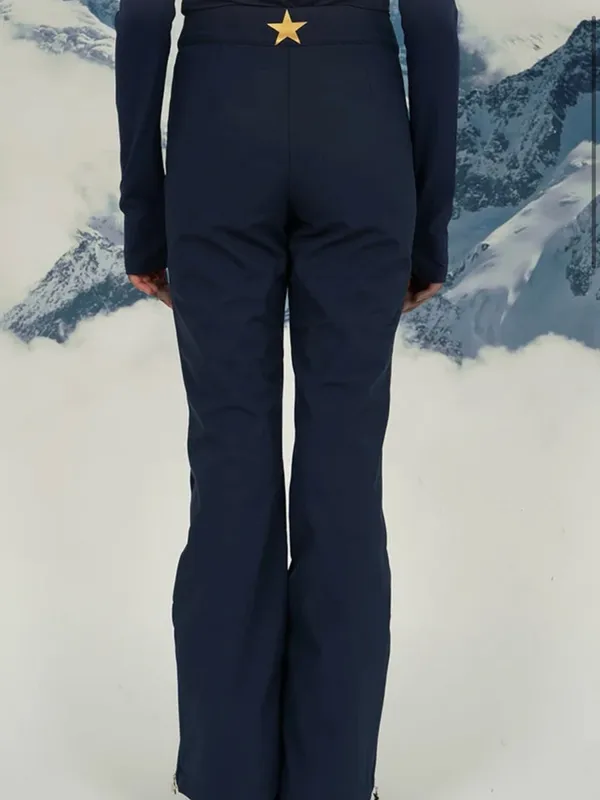 Meet Me There "Snowfall" ski pants navy Star Pant Size XXS/S - Image 4