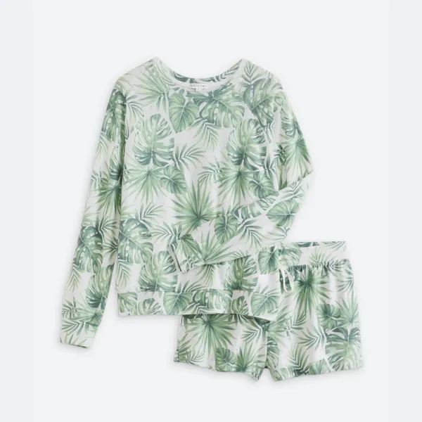 SEEING STARS Evie Sleep & Lounge Long Sleeve Top and‎ Drawstring Short Set - Image 5