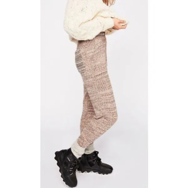 ✨NWOT Free People Knit Cozy Sweater Sz Medium Trousers✨ - Image 2