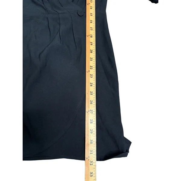 The Fifth‎ Label Chemistry Long Sleeve Wrap Dress Size XXS Navy Blue - Image 11