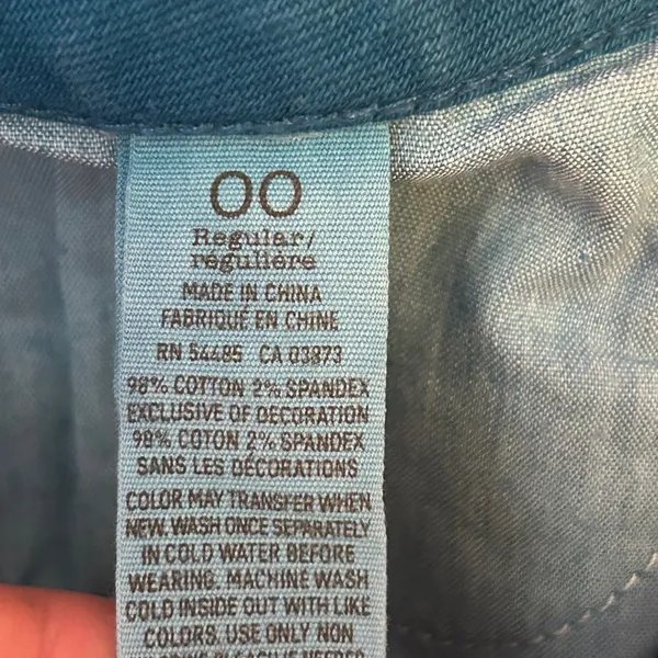 American Eagle Outfitters Skinny Jeans Teal‎ Blue Stretch Women 00 - Image 8