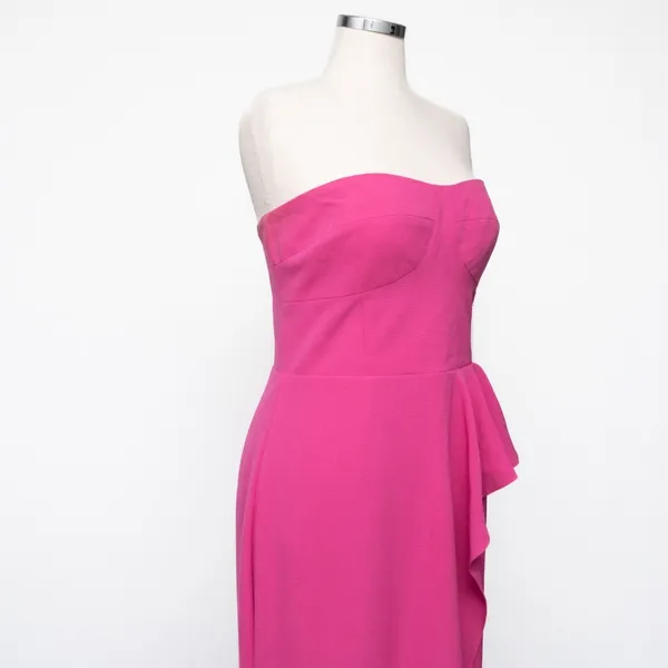 Dress The Population - “Kai” Stretch Crepe Strapless‎ Gown - Image 9