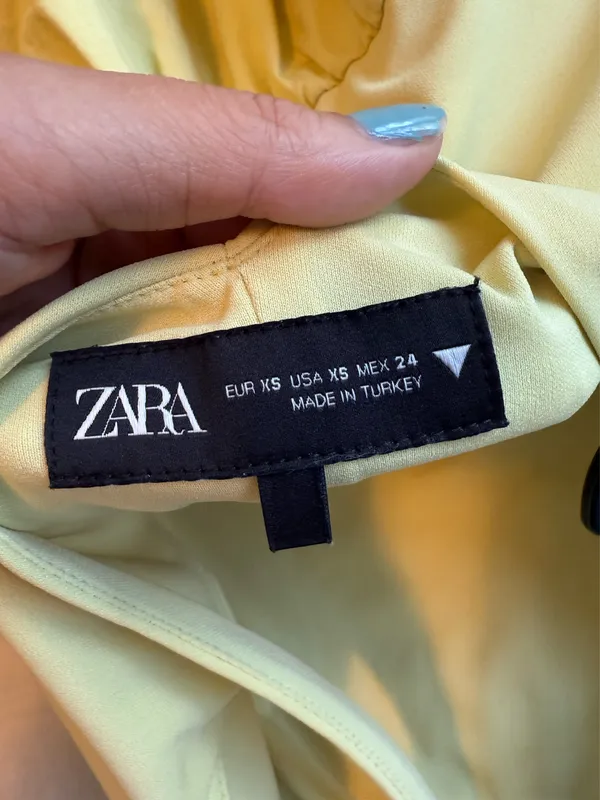 Zara Mixed Balloon Mini Dress - Image 4