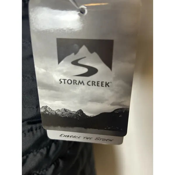 Storm Creek Womens Front Runner Vest M Black NWT Waste Management Corporate Logo - Image 8
