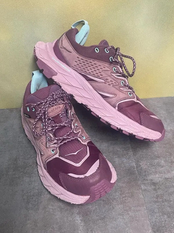 Hoka One One Anacapa Low GTX Women's Purple Trail/Hiking Shoes Size 8B - Image 16