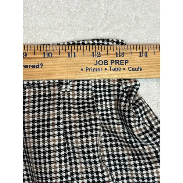 Hollister Ultra High-Rise Houndstooth Plaid Skort y2k preppy Academia - Image 7
