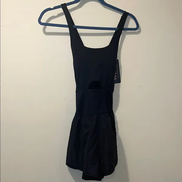 Womens New Wenlia Workout Romper Onesie with Padded Bras Sleeveless Romper - Image 5