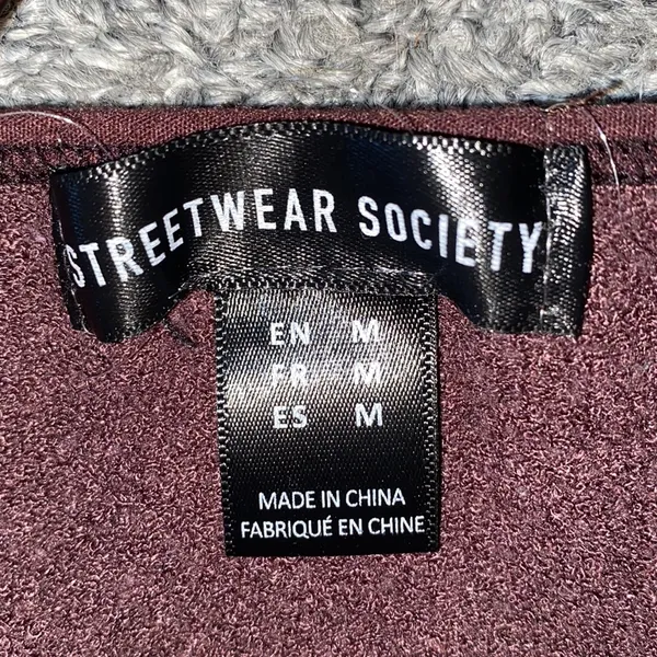 Charlotte Russe Streetwear Society Brown Bodysuit - Image 2