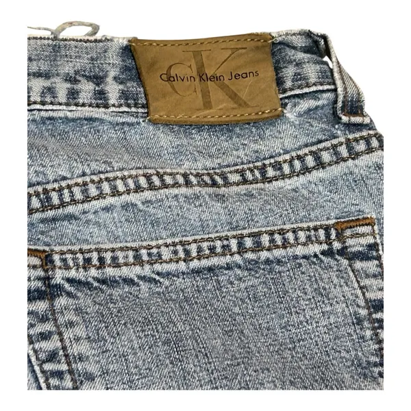 Calvin Klein Jeans Flare Distressed Denim - Image 3
