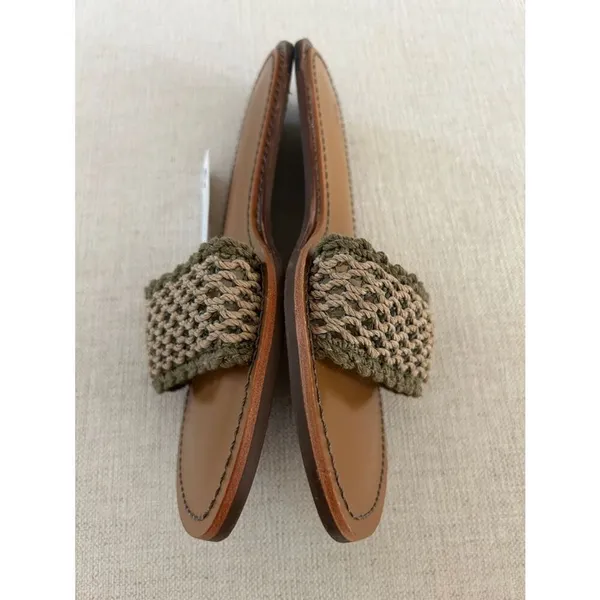 Rag & Bone Melrose slide flat sandals in Khaki green, Size EU38.5/US8.5, NWY - Image 3