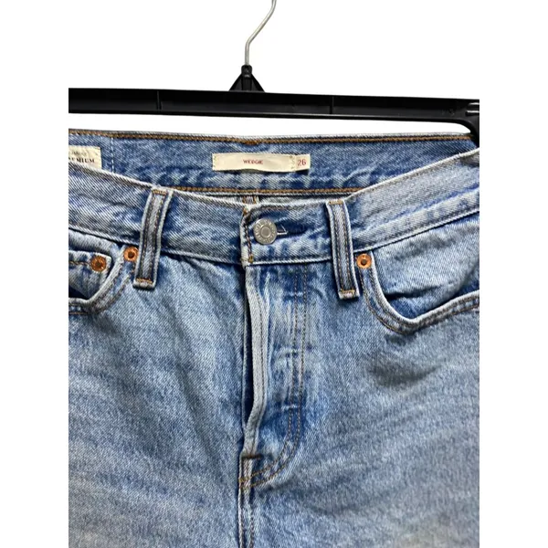 Levi’s Premium Denim Wedgie Jeans Blue Size 26 - Image 12