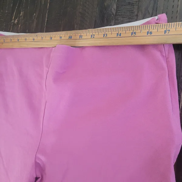 A New Day Kick Flare Pants – Pink High Rise Elastic Waist Women’s Size 14 - Image 3