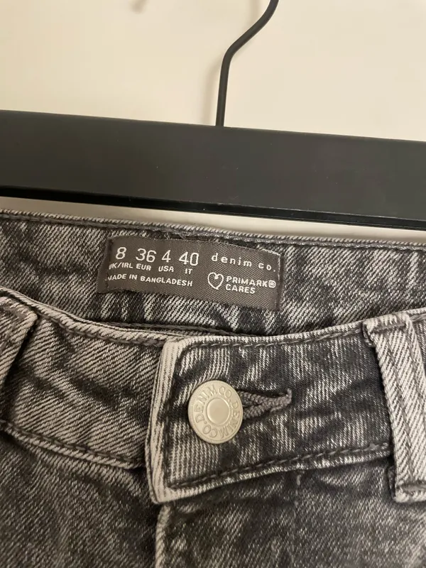 Primark Black High Waisted Jeans - Image 2