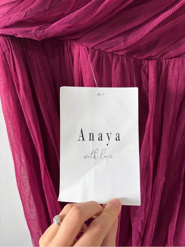Anaya With Love NWT One Shoulder Dress- Size US 10 - Image 6