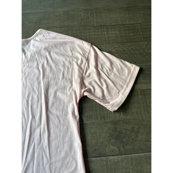 Women's Pink‎ V Neck Short Sleeve Tee Size Large - Image 10