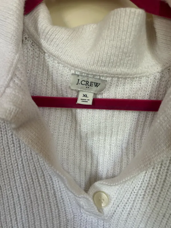 White Sweater J.Crew Knit - Image 2