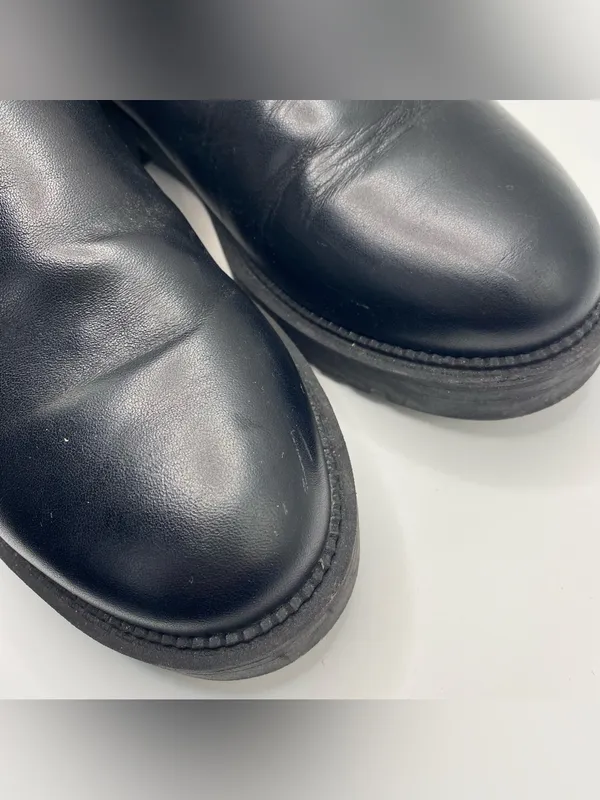 Blondo black leather waterproof Chelsea ankle boot bootie boots 8.5 - Image 5