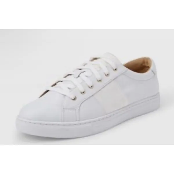 Club Monaco Jowenna White Low Top Sneaker Women's Size‎ 9 Leather Classic - Image 2