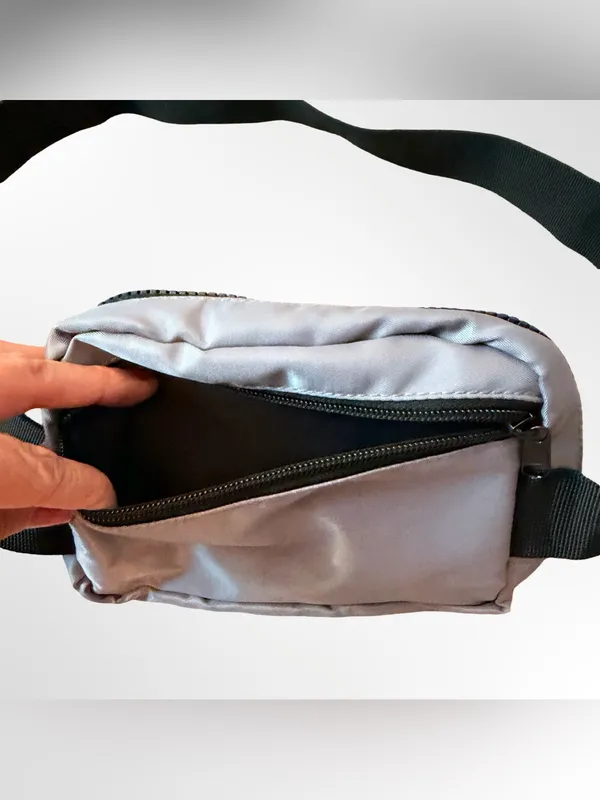Burn Boot Camp Silver Sling/ Fanny Pack Bag 💙✨ Blue - Image 5