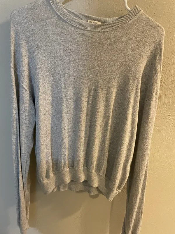 John Galt Grey  Long Sleeve Shirt - Image 3