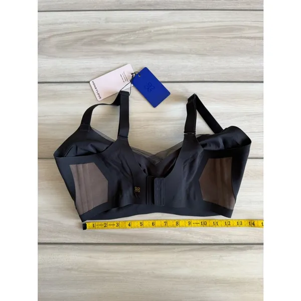 HoneyLove Liftwear Crossover Bra Black Size S++ (34F) NWT IN PACKAGE - Image 4