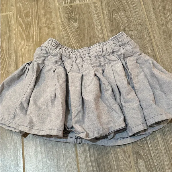 Aerie offline pleated Gray athletic Skirt/skort with bike shorts XS - Image 4