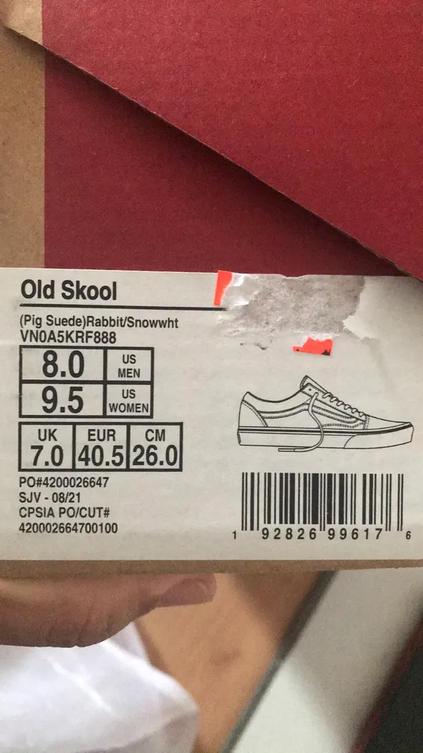 Women Old Skool Suede Size 9.5 - Image 11