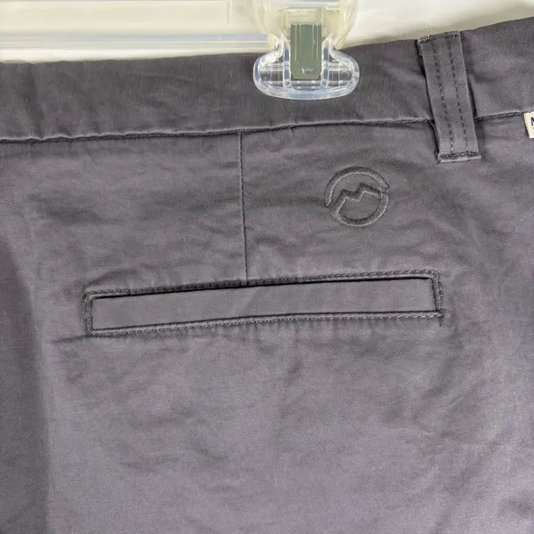 Magellan Chino Shorts gray Outdoors Walking Hiking Casual Women's‎ 18 5" inseam - Image 12