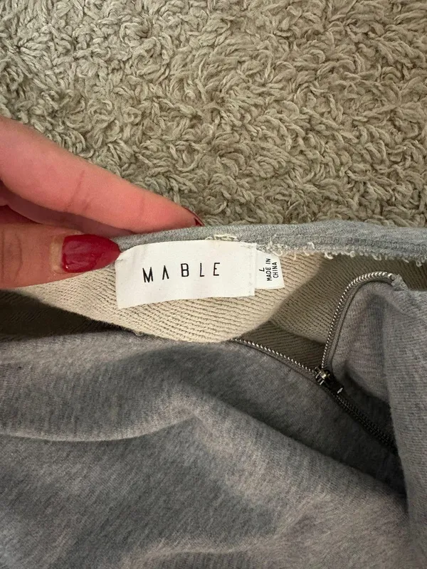 Cropped Sweatshirt And Shorts Set Size L - Image 3