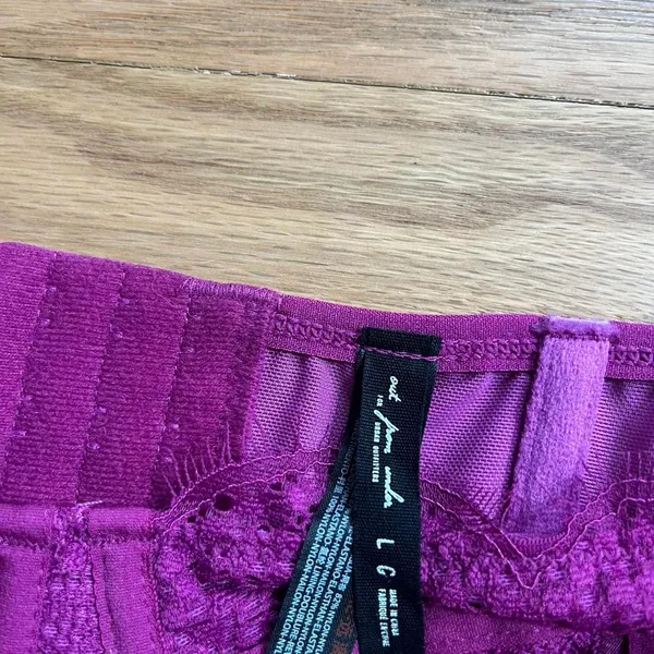 Urban Outfitters Out From Under Modern Love Corset in purple size large - Image 3