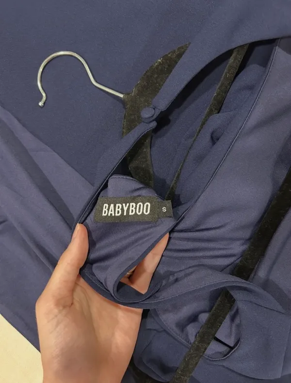 Babyboo Navy Dress Maxi - Image 4