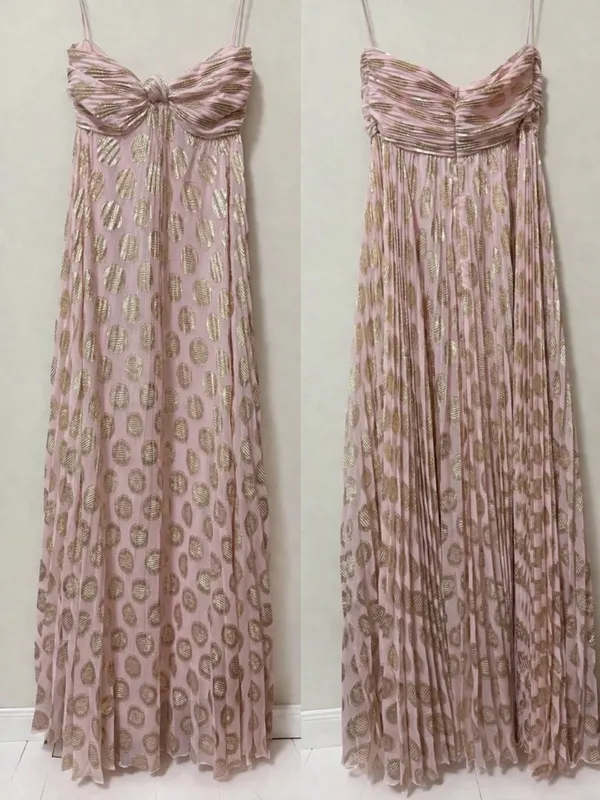 Alexis Maryana Maxi Dress Gown S/M/L Murex Pink Blush Gold Vacation S - Image 4